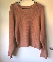 Rag Poets Rust Sweater