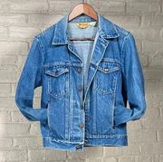 Vintage Rustler Natural Wash Denim Jacket