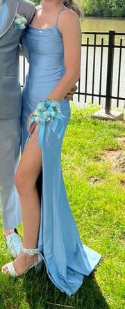 Light Blue Prom Dress