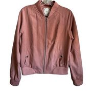 Los Angeles Blush Pink Soft Bomber Jacket