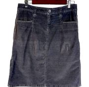 The North Face Corduroy Skirt Womens Size 6 Grey Distressed Wash 90's Y2K