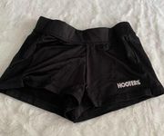 hooters black shorts size extra small XS