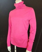 Lands' End Pink Long Sleeve Turtleneck (XS)