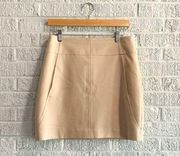 Ann Taylor Women's Skirt 4 Khaki with Pockets Business Casual