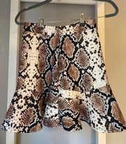 Snakeskin Skirt