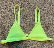 SheIn Neon Yellow Bikini