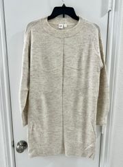 NWT-  Beige Sweater dress- Size small