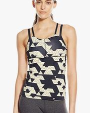 Oiselle Women's Verrazano Shimmel Womens Size 2 Molecular Midnight Tank NWT