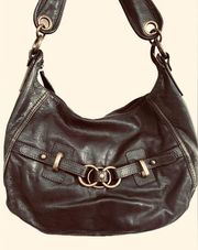 Vintage Wilsons Leather Brown Hobo Bag