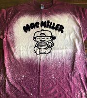 Handmade TieDye Mac Miller T-shirt