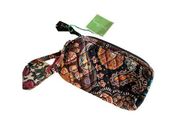 VERA BRADLEY Paisley Print Wristlet NEW