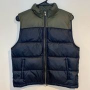Club Monaco Colorblock Women’s Zip Up Puffer Vest