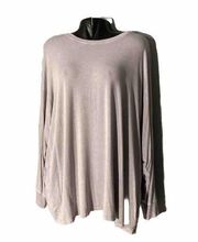 Torrid 3 Super Soft Knits Top Blouse Lavender Purple 5% Spandex