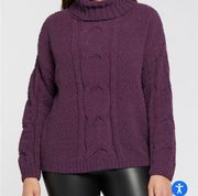 Seven7 Women's Soft & Warm Cable Knit Chenille Sweater​