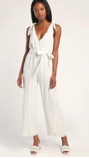 Lulus White Jumpsuit