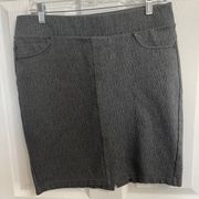 Liverpool pencil skirt SIZE 6/28 grey and black stretch