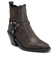 REBECCA MINKOFF Jett Glitter Harness Chelsea Western Boot 7