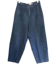 Vintage CK Cotton Mom Jeans High Rise Relaxed Pleated