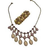 New York & Company women’s necklace and stretch bracelet.