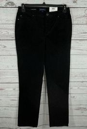 Charter Club SZ 10 Lexington Corduroy Pants Stretch Straight Leg Tummy Slimming