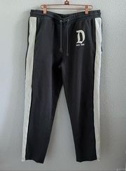 Spirit Jersey Disney Gray and White 100% Cotton Sweatpants Lounge Pants Casual L