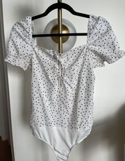 Polka Dot Bodysuit