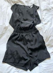 BCBGeneration Black Romper Dress Size XS BCBG