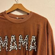 Corduroy Mama Crewneck