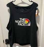 NWT The North Face Black Pride Rainbow Tank Top Size XXL
