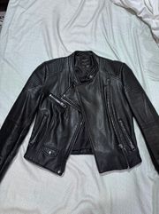 Leather Black Jacket