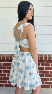 Floral Cut Out Dress