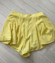 Yellow  Skort