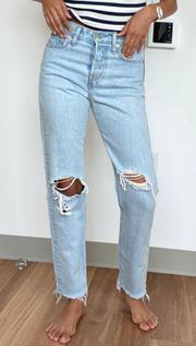 Wedgie Straight Jeans