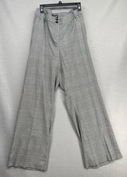 Lane Bryant Pants Womens 24 Tall Black White Houndstooth Classic Trouser Career
