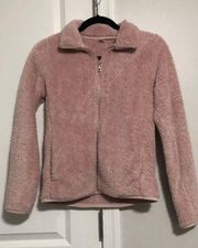 Uniqlo Fluffy Teddy Bear Fleece Full Zip Jacket