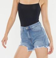 STELLA HIGH RISE DENIM SHORTS