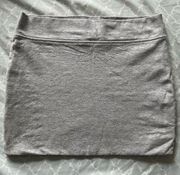 Forever 21 | Gray Cotton Mini Skirt Small