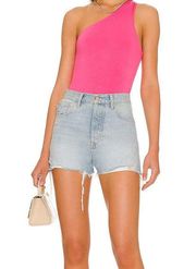 Lovers + Friends Austin Super High Rise Cut Off Denim Shorts in Miami