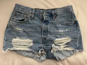 501 High-Waisted Shorts