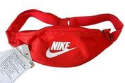 Nike Heritage Belt Bag Chile Red Swoosh Logo New Tag Sample