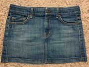 7 For All Mankind denim skirt size 26