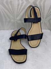 Navy Sandals