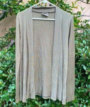 Michael Stars Olive Green Open Front Cardigan. One Size Fits Most (OS). EUC!