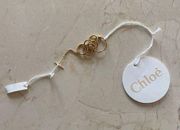 Chloe NWT Gold Ring Eyewear Keyring $495