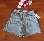 Anne Klein Jeans High Waist Denim Shorts Size 10