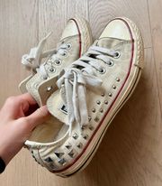 Converse Chuck Taylor All Star Studded Low Top Sneakers