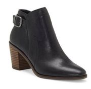 Lucky Brand kauto boho leather bootie heeled boots 9.5