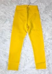 // REVOLVE Luka Pant High Waist Yellow Leggings XS Athletic NWT