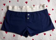 navy blue boy shorts