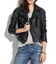 Madewell Leather Jacket Black